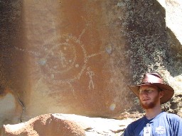 Petroglyphs at Indian Writings